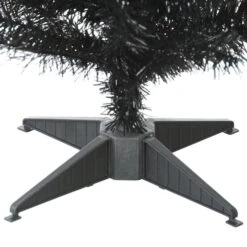 3ft. Unlit Black Tinsel Artificial Christmas Tree 10 3ft. Unlit Black Tinsel Artificial Christmas Tree -Northlight Decor Store D205160S 14