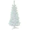 3ft. Unlit White Iridescent Artificial Christmas Tree