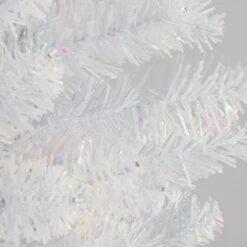 3ft. Unlit White Iridescent Artificial Christmas Tree -Northlight Decor Store D205164S 3