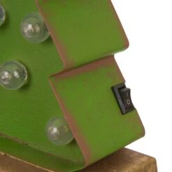 Glitzhome® 7.5" Marquee LED Tree Stocking Holder -Northlight Decor Store D231685S 5