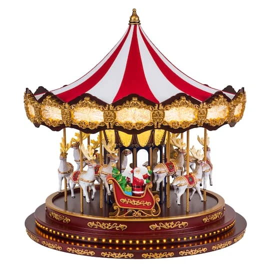 Deluxe LED Christmas Carousel 2 Deluxe LED Christmas Carousel - Image 2