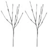 Northlight LED Brown & White Snow Branches Set