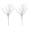 Northlight LED White Burch Branches Set
