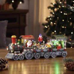 20" Animated Christmas Train -Northlight Decor Store D250123S 2