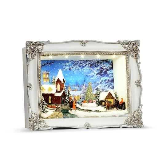 Mr. Christmas Church Animated Shadow Box Scenes 2 Mr. Christmas Church Animated Shadow Box Scenes - Image 2