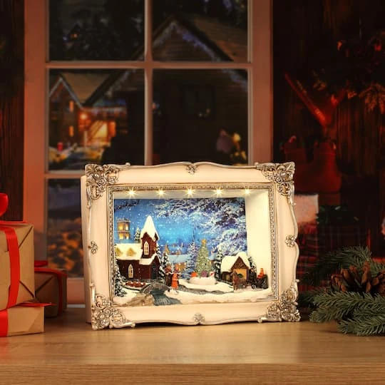 Mr. Christmas Church Animated Shadow Box Scenes 3 Mr. Christmas Church Animated Shadow Box Scenes - Image 3