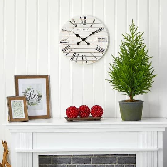 3ft. Unlit Norfolk Island Pine Artificial Potted Christmas Tree 4 3ft. Unlit Norfolk Island Pine Artificial Potted Christmas Tree - Image 4