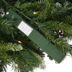 33" Pre-Lit Frosted Berry Urn Filler -Northlight Decor Store D252570S 14