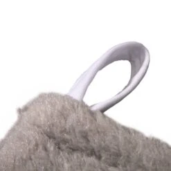 Glitzhome® White Fleece Christmas Stocking & Tree Skirt Set -Northlight Decor Store D252909S 5