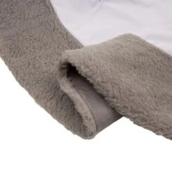 Glitzhome® White Fleece Christmas Stocking & Tree Skirt Set -Northlight Decor Store D252909S 7