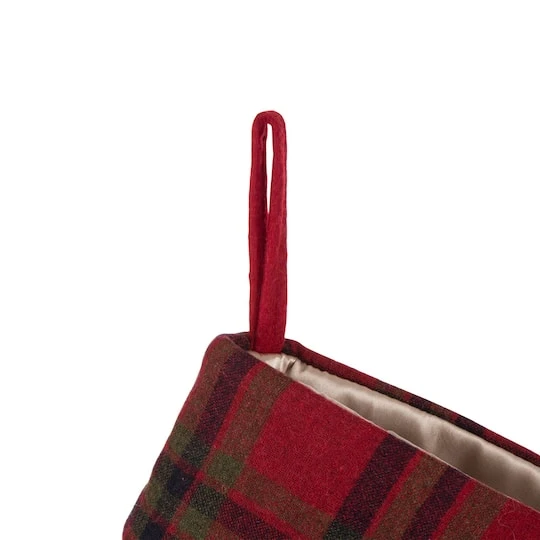 Glitzhome® 21" Dachshund Fabric Christmas Stocking 5 Glitzhome® 21" Dachshund Fabric Christmas Stocking - Image 5