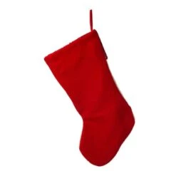 Glitzhome® 21" Cardinal Hooked Stocking 12 Glitzhome® 21" Cardinal Hooked Stocking -Northlight Decor Store D252948S 4
