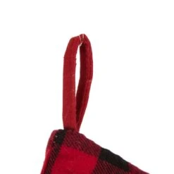 Glitzhome® Pre-Lit 21" Cat Embroidered Linen Christmas Stocking With LED Lighting -Northlight Decor Store D252951S 3