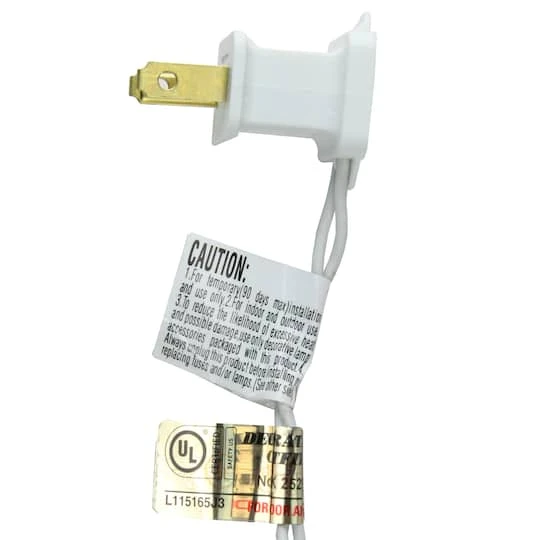 Northlight 2ft. Pre-Lit White Medium Artificial Christmas Tree, Clear LED Lights 6 Northlight 2ft. Pre-Lit White Medium Artificial Christmas Tree, Clear LED Lights - Image 6