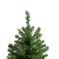Northlight 24" Pre-Lit Canadian Pine Artificial Christmas Tree, Multicolor Lights 14 Northlight 24" Pre-Lit Canadian Pine Artificial Christmas Tree, Multicolor Lights -Northlight Decor Store D253652S 13