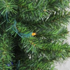 Northlight 24" Pre-Lit Canadian Pine Artificial Christmas Tree, Multicolor Lights 11 Northlight 24" Pre-Lit Canadian Pine Artificial Christmas Tree, Multicolor Lights -Northlight Decor Store D253652S 2