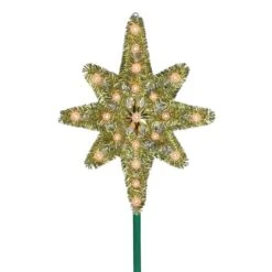 Northlight 21" Gold Lighted Star Of Bethlehem Tree Topper 10 Northlight 21" Gold Lighted Star Of Bethlehem Tree Topper -Northlight Decor Store D253701S 11