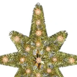 Northlight 21" Gold Lighted Star Of Bethlehem Tree Topper 12 Northlight 21" Gold Lighted Star Of Bethlehem Tree Topper -Northlight Decor Store D253701S 13