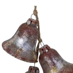 Northlight 5" Silver & Brown Rustic String Of Bells Glass Ornament -Northlight Decor Store D253815S 13