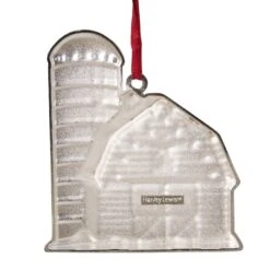 Northlight Red & White Enamel Barn House Ornament 13 Northlight Red & White Enamel Barn House Ornament -Northlight Decor Store D253858S 14