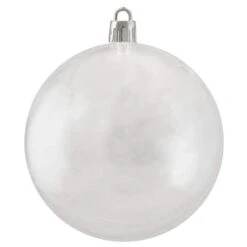 Northlight 32ct. Clear Shatterproof Shiny Christmas Ball Ornaments 11 Northlight 32ct. Clear Shatterproof Shiny Christmas Ball Ornaments -Northlight Decor Store D253863S 13