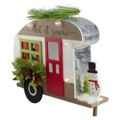 Northlight 12" Let It Snow RV Christmas Tabletop Decoration -Northlight Decor Store D253935S 13