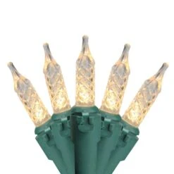 Northlight 200ct. Clear LED M5 String Lights -Northlight Decor Store D254056S 11