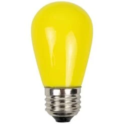 Northlight Opaque LED S14 Replacement Bulbs, 25ct. Yellow 13 Northlight Opaque LED S14 Replacement Bulbs, 25ct. Yellow -Northlight Decor Store D254076S 13