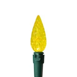 Northlight 70ct. Multicolor Faceted C6 LED String Lights -Northlight Decor Store D254080S 14