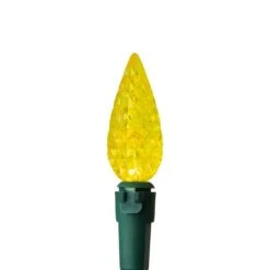 Northlight 70ct. Multicolor Faceted C6 LED String Lights -Northlight Decor Store D254080S 4