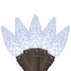 Northlight 70ct. Pure White LED C6 String Lights -Northlight Decor Store D254081S 11