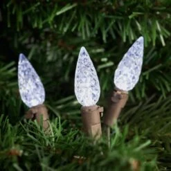 Northlight 70ct. Pure White LED C6 String Lights -Northlight Decor Store D254081S 12