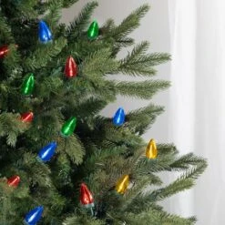 Northlight 25ct. LED C7 Christmas String Lights Multicolor -Northlight Decor Store D254084S 13