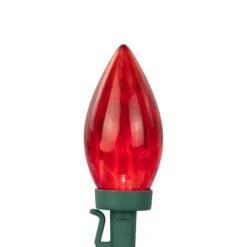 Northlight 25ct. C9 Christmas String Lights With Green Wire Red/Pure White -Northlight Decor Store D254102S 15