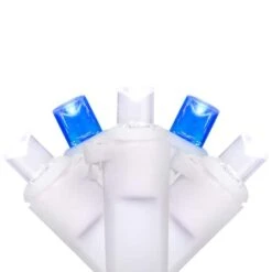 Northlight 50ct. LED Wide Angle Christmas String Lights With White Wire Blue/White 22 Northlight 50ct. LED Wide Angle Christmas String Lights With White Wire Blue/White -Northlight Decor Store D254109S 11