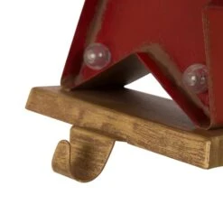 Glitzhome® 7.5" Marquee LED Star Stocking Holder, 2ct. -Northlight Decor Store D254144S 6