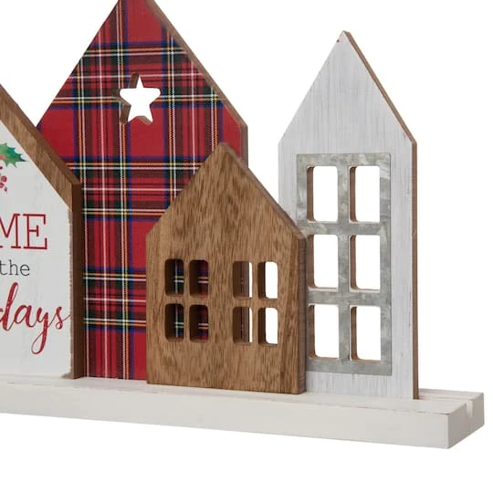 Glitzhome® 20" Home For The Holidays Décor Accent 8 Glitzhome® 20" Home For The Holidays Décor Accent - Image 8