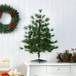 3ft. Unlit Yukon Mixed Pine Artificial Christmas Tree 9 3ft. Unlit Yukon Mixed Pine Artificial Christmas Tree -Northlight Decor Store D255822S 5