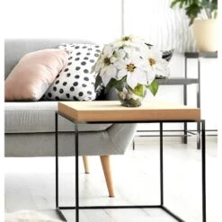 14" White Poinsettia Arrangement In Designer Silver Bowl -Northlight Decor Store D292864S 13