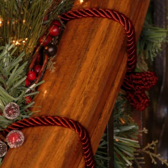 Haute Decor 16" Burgundy Decorative Twist Ties, 6ct. 3 Haute Decor 16" Burgundy Decorative Twist Ties, 6ct. - Image 3