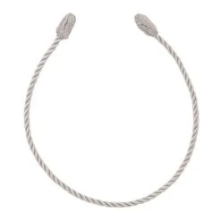 Haute Decor 20" Silver Decorative Twist Ties, 6ct.