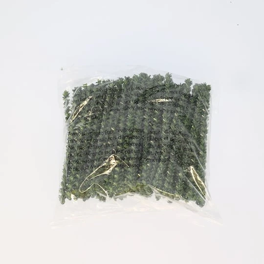 Haute Decor 4" Noble Pine Garland Ornament Ties, 100ct. 4 Haute Decor 4" Noble Pine Garland Ornament Ties, 100ct. - Image 4