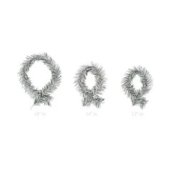 Haute Decor GarlandTies Frosted Noble Pine Assorted Ties