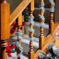 Haute Decor GarlandTies Frosted Noble Pine Assorted Ties -Northlight Decor Store D349533S 2