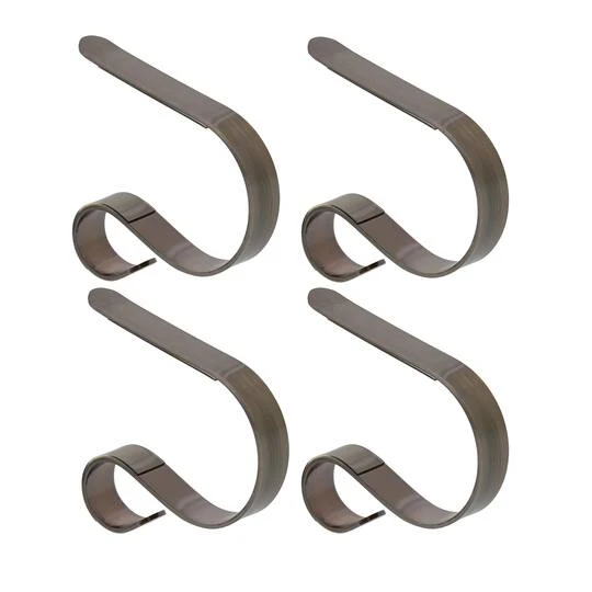 Haute Decor Antique Brass MantleClip Jr., 4ct. 2 Haute Decor Antique Brass MantleClip Jr., 4ct. - Image 2