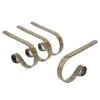 Original MantleClip® Antique Brass Stocking Holders, 4ct.