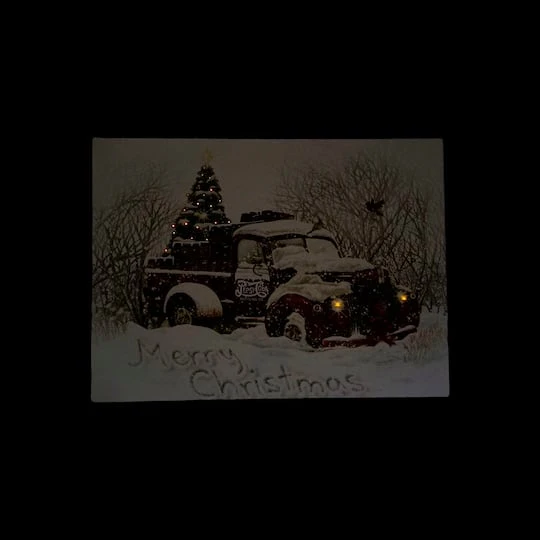 Northlight LED Lighted Merry Christmas Pepsi Cola Delivery Truck Canvas Wall Art 3 Northlight LED Lighted Merry Christmas Pepsi Cola Delivery Truck Canvas Wall Art - Image 3