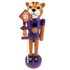Santa's Workshop 12" Rivalry Nutcracker Clemson University