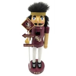 Santa's Workshop 12" Rivalry Nutcracker Florida State University -Northlight Decor Store D362449S 1 1