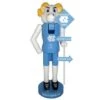 Santa's Workshop 12" University Of North Carolina Rivalry Nutcracker